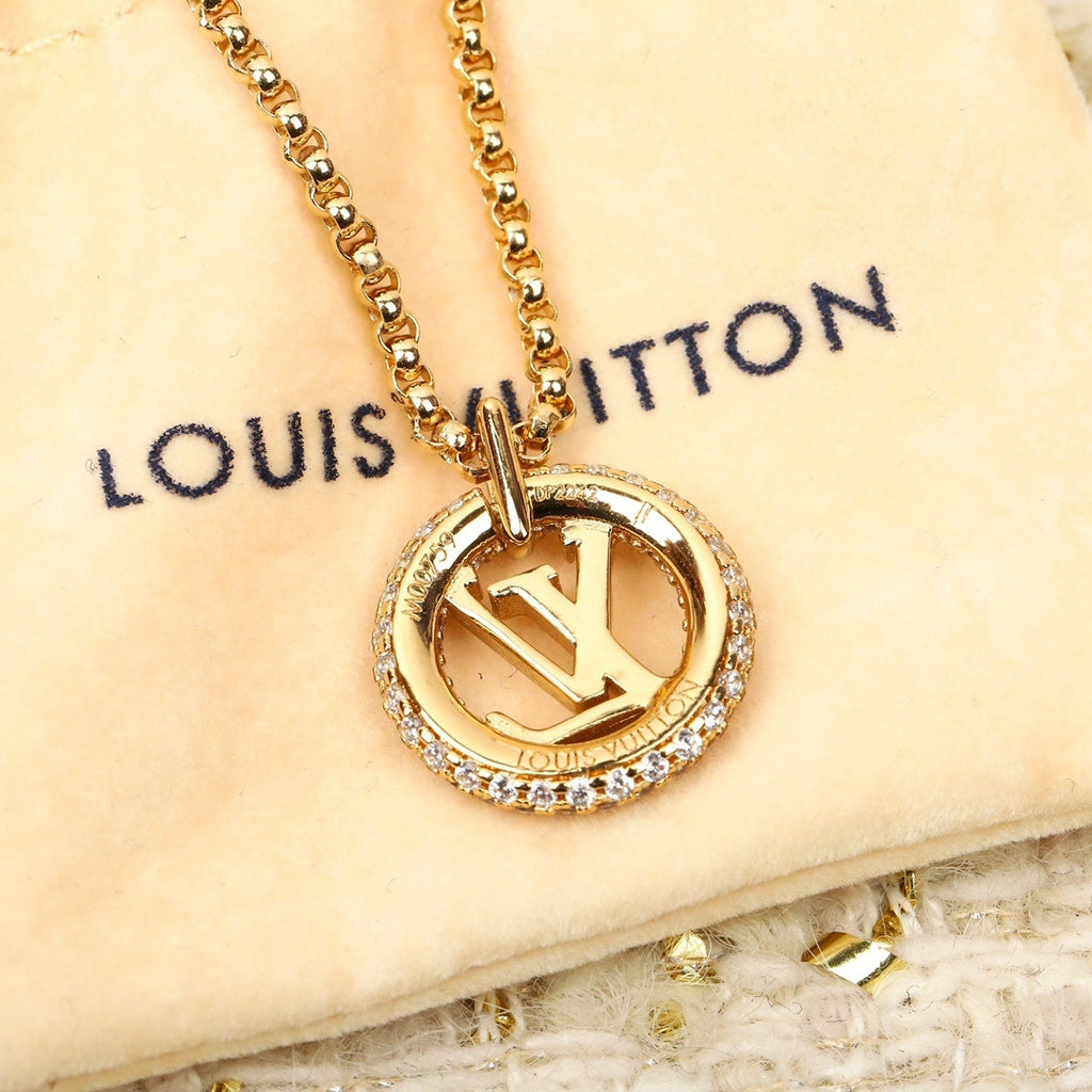 LOUIS VUITTON Corrie Louise by Night Necklace M00759