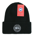 Canada Goose Beanie Black Logo