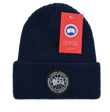 Canada Goose Beanie Black Logo
